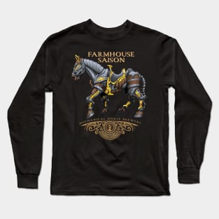 Mechanical Horse Farmhouse Saison Long Sleeve T-Shirt